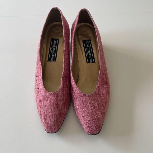 Stuart Weitzman Vintage Tweed Shoes - Picture 4 of 8